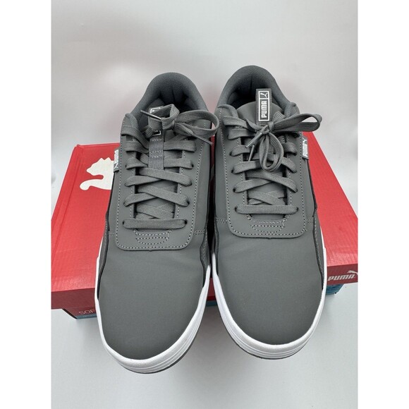 PUMA Men's Size 12 Skate Sneakers Lace-up Court Shoes, Gray - Picture 3 of 16